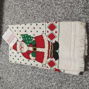 Free w Bundle Retro Santa Hand Towel